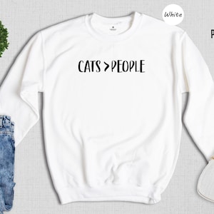 Cat Lover Shirt Casual Tee: Vibrant Cat Mom Design, Eco Friendly Heather Blend (Soft Cotton, Durable Print, Multiple Sizes) image 8