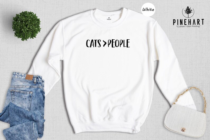 Cat Lover Shirt Casual Tee: Vibrant Cat Mom Design, Eco Friendly Heather Blend (Soft Cotton, Durable Print, Multiple Sizes) image 8