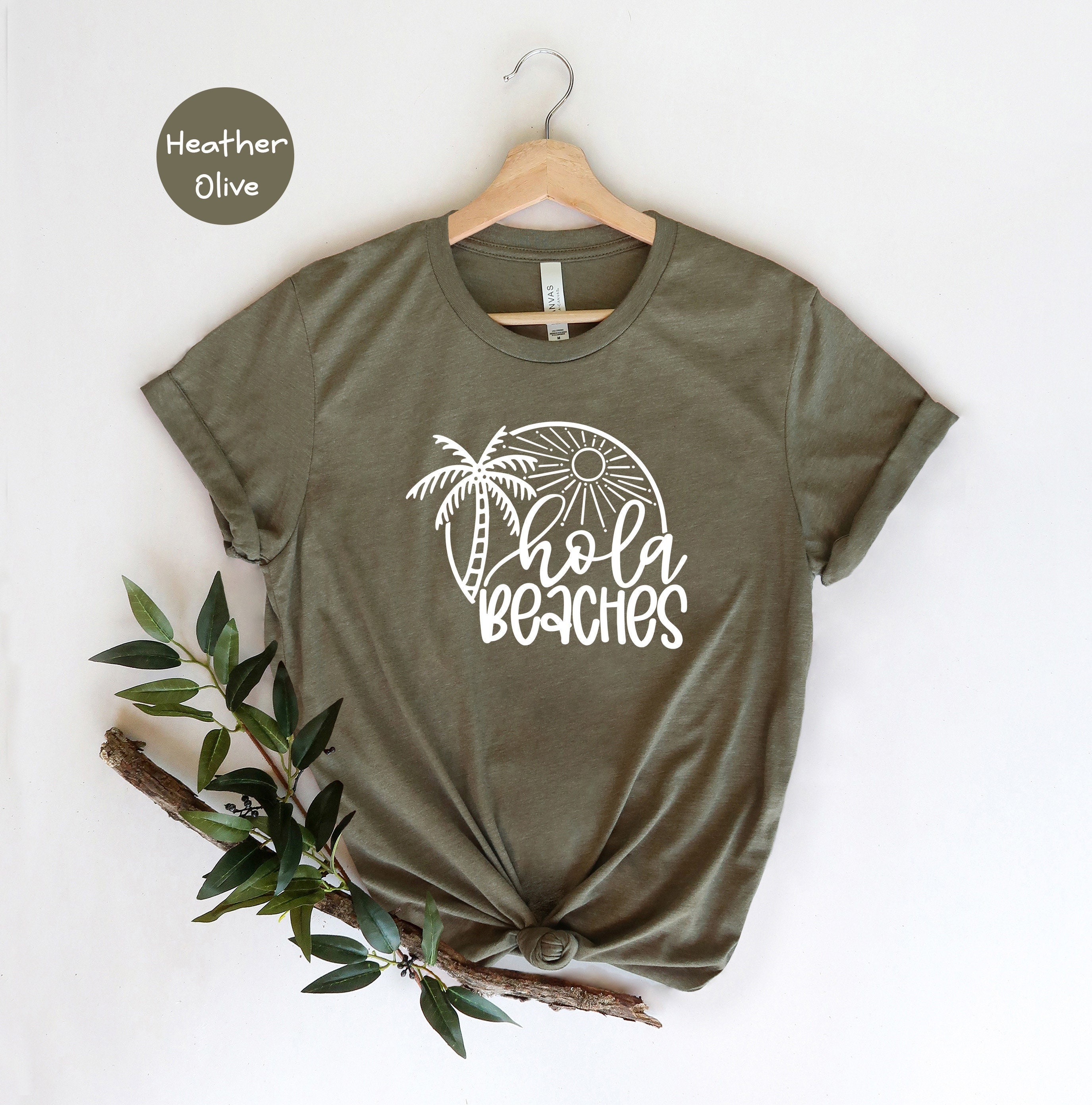 Soeverein Zuinig verkoopplan Hola Beaches Shirt Summer T-shirt Beach Vacay Shirt - Etsy