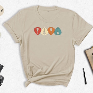 Guitar Shirt, Guitar Player Shirt, Gift for Guitarist, Guitarist T-Shirt, Guitar Player Gift, Plectrum Guitar Shirt