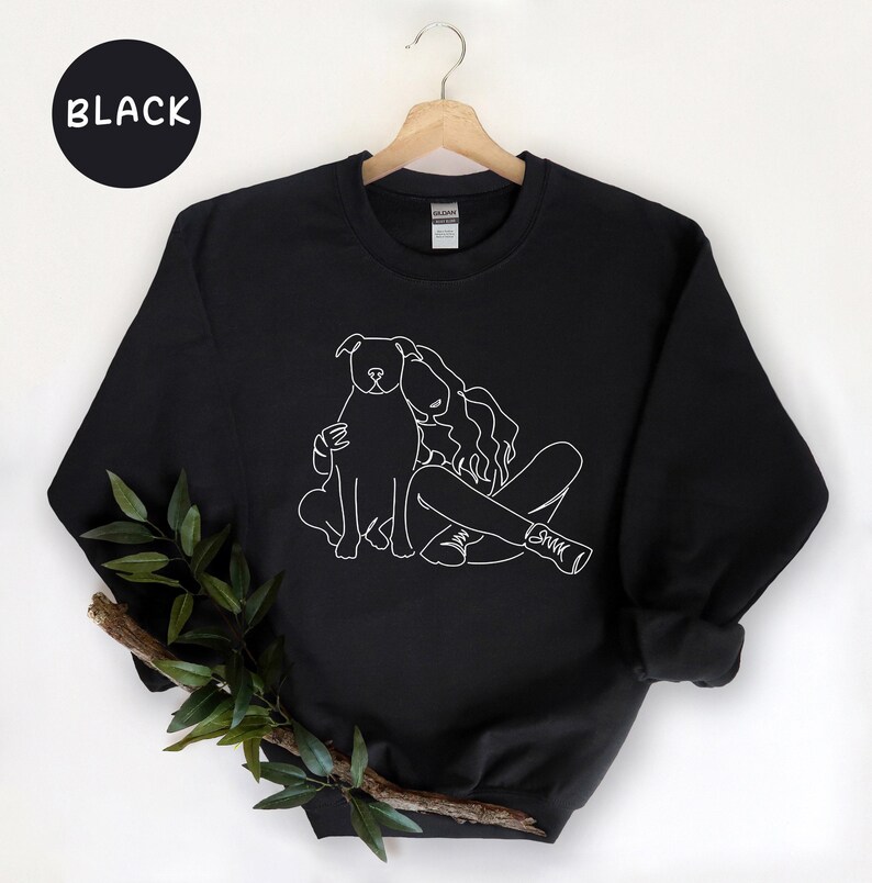 Pitbull Mom Shirt - Fur Mama Apparel Playful Tee - Eco Friendly Cotton, Digital Ink Design, Comfortable Fit zdjęcie 4