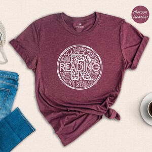 Book Lover T Shirt - Literary Humor Casual Tee - Soft Preshrunk Cotton, Eco Friendly Print, Gift For Bookworms image 1