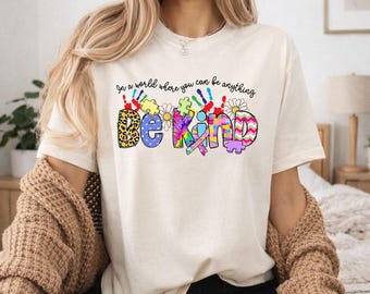 Comfort Colors® Autism Awareness Shirt, Neurodiversity Tee, Faux Patchwork Inclusion Shirt, Autism Support Gift, SPED Teacher Shirt, Autism