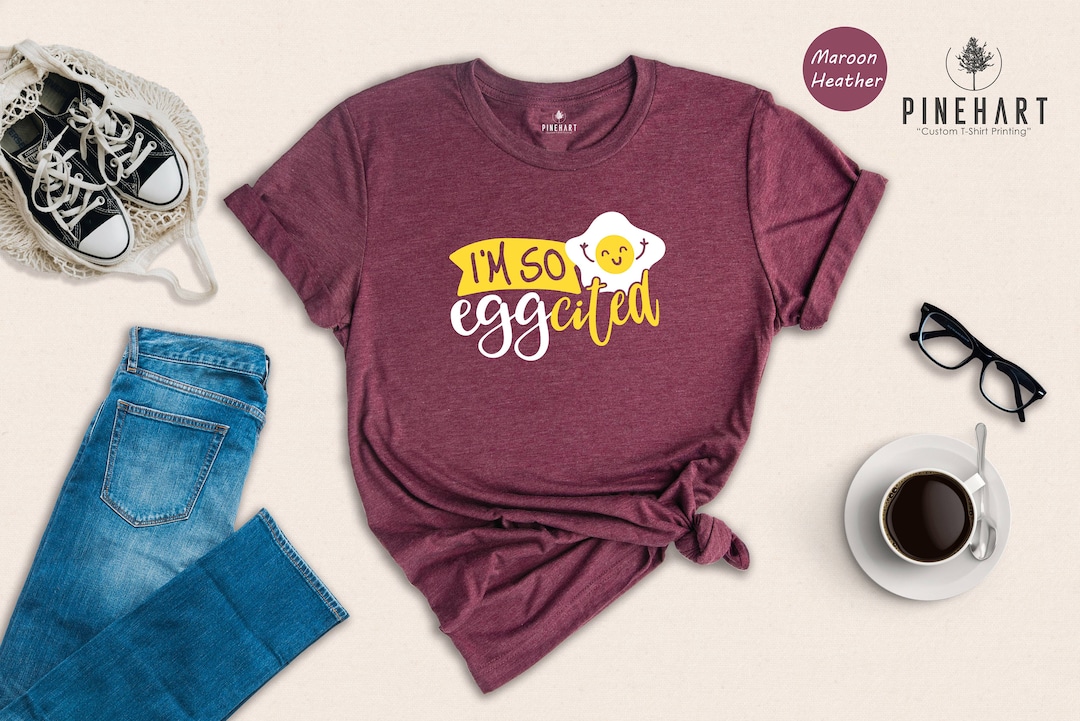 I'm so Egg-cited Shirt Funny Easter Shirt Gift for Etsy 日本