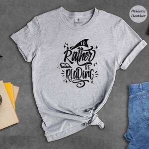 I'd Rather Be Reading Shirt, Funny Book Lover Tee, Bookworm Gift for Her Him, Cute Reading Quote T-Shirt, Librarian Teacher Gift image 4