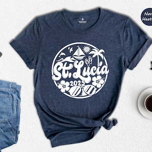 St Lucia 2025 Shirt, St Lucia Lover T-Shirt, St Lucia Fan, St Lucia Beach Shirt, St Lucia Holiday Shirt, Summer Beach Shirt