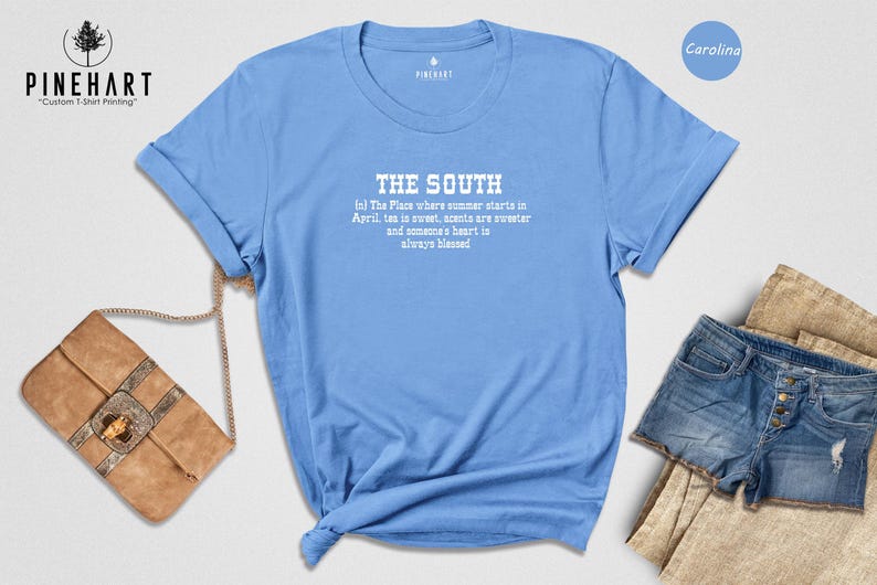 The South Definition Shirt, Funny Southern Saying Tee, Country Girl Gift, Southern Pride T-Shirt bild 5