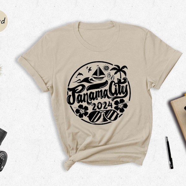 Panama City 2024 Shirt, Panama City Lover T-Shirt, Panama City Fan, Panama City Beach Shirt, Panama City Holiday Shirt, Summer Beach Shirt