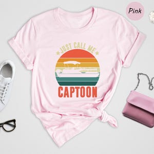 Funny Pontoon Boat Shirt - Retro Lake Life Tee - Unisex S-XXL, Preshrunk Cotton, Boating Humor Apparel image 4