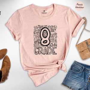 8th Grade Shirt, Eight Grade Shirt, Hello 8th Grade Tshirt, First Day of School, Last Day of School Shirt, 8th Grade Teacher Shirt