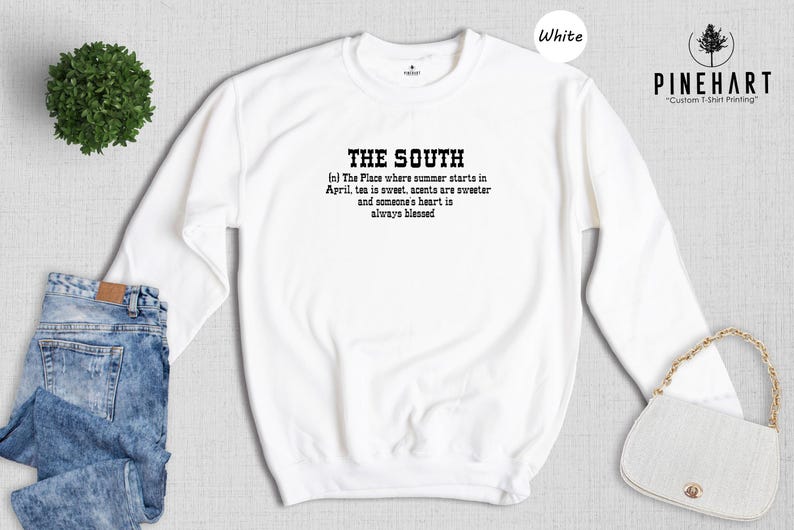 The South Definition Shirt, Funny Southern Saying Tee, Country Girl Gift, Southern Pride T-Shirt bild 7