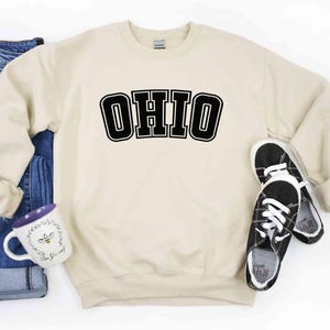 Ohio State Crewneck Sweatshirt, Vintage Gift for Ohio Lover, Ohio Sweatshirt, Ohio Sweater, Ohio State, Ohio Gift, Ohio Crewneck