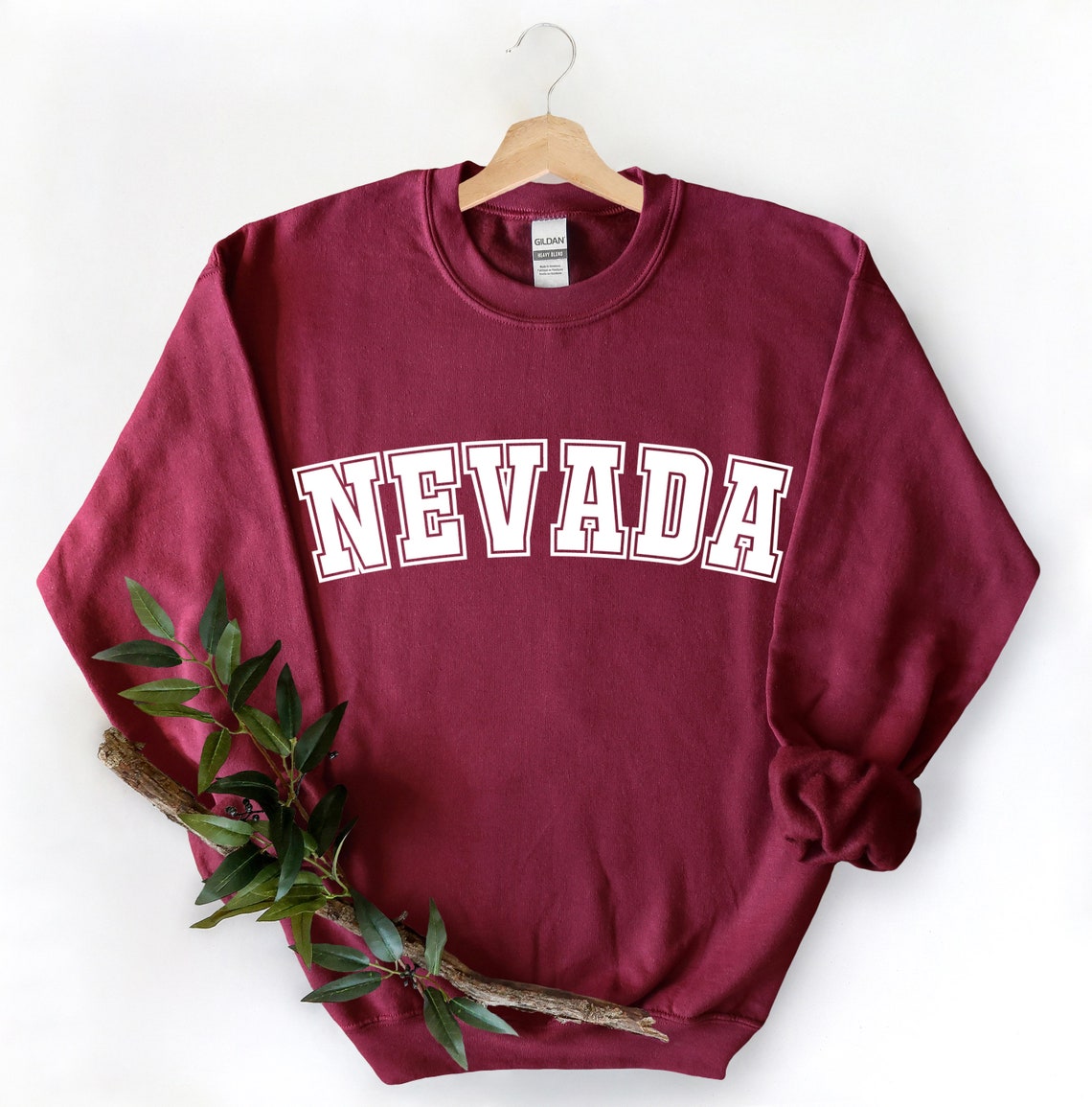 Nevada Sweatshirt Hoodie Cut N Sewn Bordir Bear main image 0