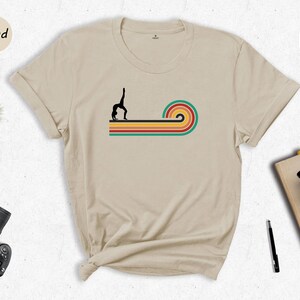 Gymnastics Shirt Vintage Style: Retro Heather Cotton Tee, Eco Friendly Print | Unisex S-XXL, Durable Design image 5