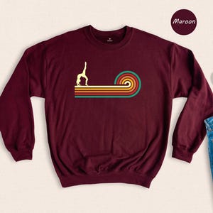 Gymnastics Shirt Vintage Style: Retro Heather Cotton Tee, Eco Friendly Print | Unisex S-XXL, Durable Design image 8