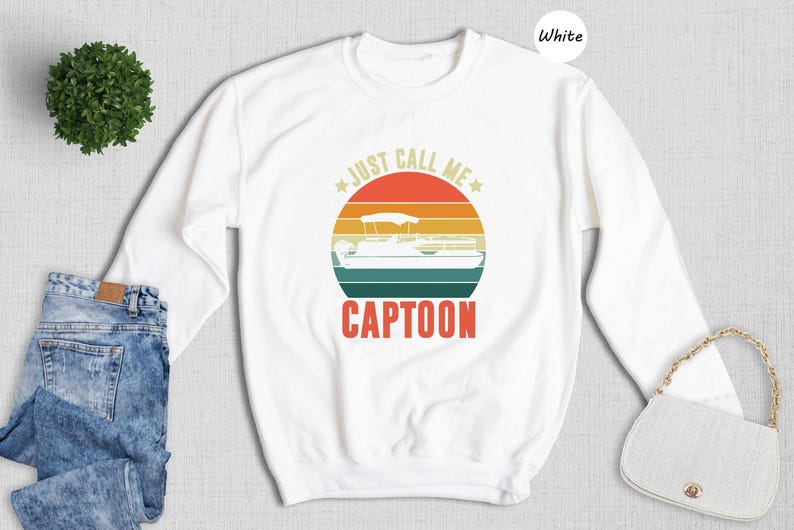 Funny Pontoon Boat Shirt - Retro Lake Life Tee - Unisex S-XXL, Preshrunk Cotton, Boating Humor Apparel image 8