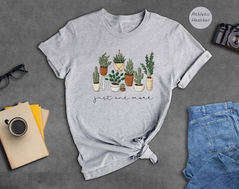 Plant Mom T Shirt Nature Lover Gift: Stylish Potted Plant Print, Comfortable Cotton (Unisex S-XXL, Multiple Colors)