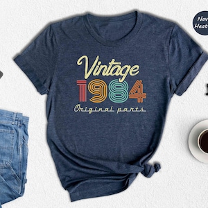 Vintage 1984 Birthday Shirt, Retro 42nd Birthday Tee