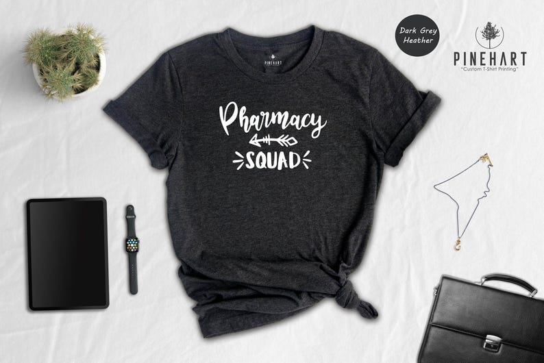 Pharmacy Squad Shirt - Pharmacy School Gift Unisex Tee - Premium Blend Cotton, Digital Ink Print, Sustainable image 5