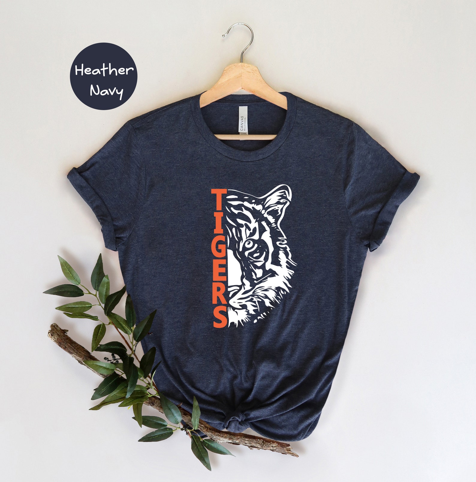 Tigers Mascot Shirt Team Mascot Shirt School Mascot Tshirt Etsy