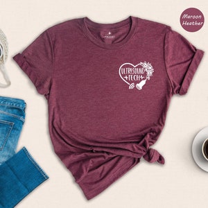 Pocket Ultrasound Tech Shirt, Cute Ultrasound Technologist Shirt, Funny Ultrasound Tech Shirt, Radiology Department Shirt, Cute Sonographer