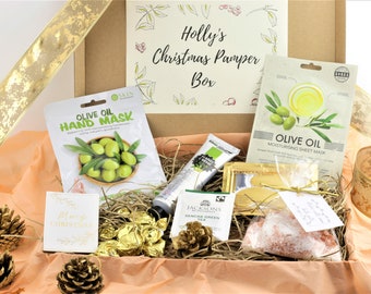 Christmas pamper box, Christmas gift box, Christmas gift for her, Secret Santa Gift, Christmas Hamper, Christmas gift box, Pamper Hamper