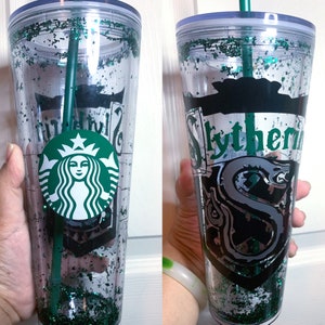 PRE-ORDER Snake house inspired glitter snowglobe cup