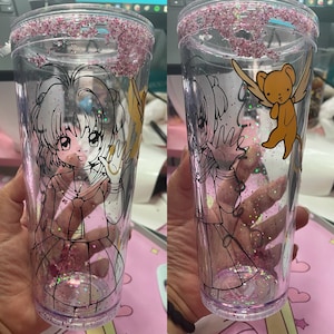 Pre-ORDER Karte Captor Kero inspiriert Glitzer Snowglobe Tasse