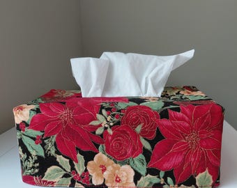 Holiday Tissue Box Cover | Christmas Tissue Box Cover | Holiday Decor