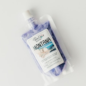 Montana Squeezable Wax Melt | Huckleberries | Highly Scented Squeeze Wax Melt | Squeezable Vegan Soy Wax | Pet Safe | Stocking Stuffers