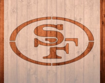San Francisco 49ers Stencil Kit - Etsy