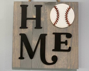 Baseball Home Sign