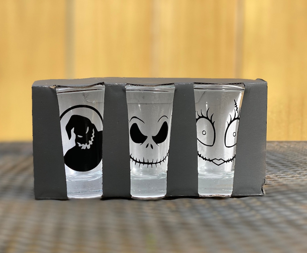 Halloween Inspired Shot Glasses Etsy