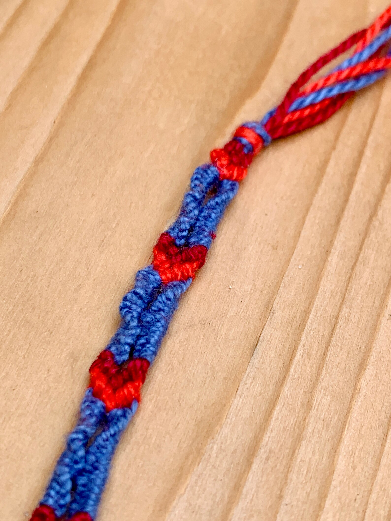 HandWoven Heart Bracelet Customizable Etsy