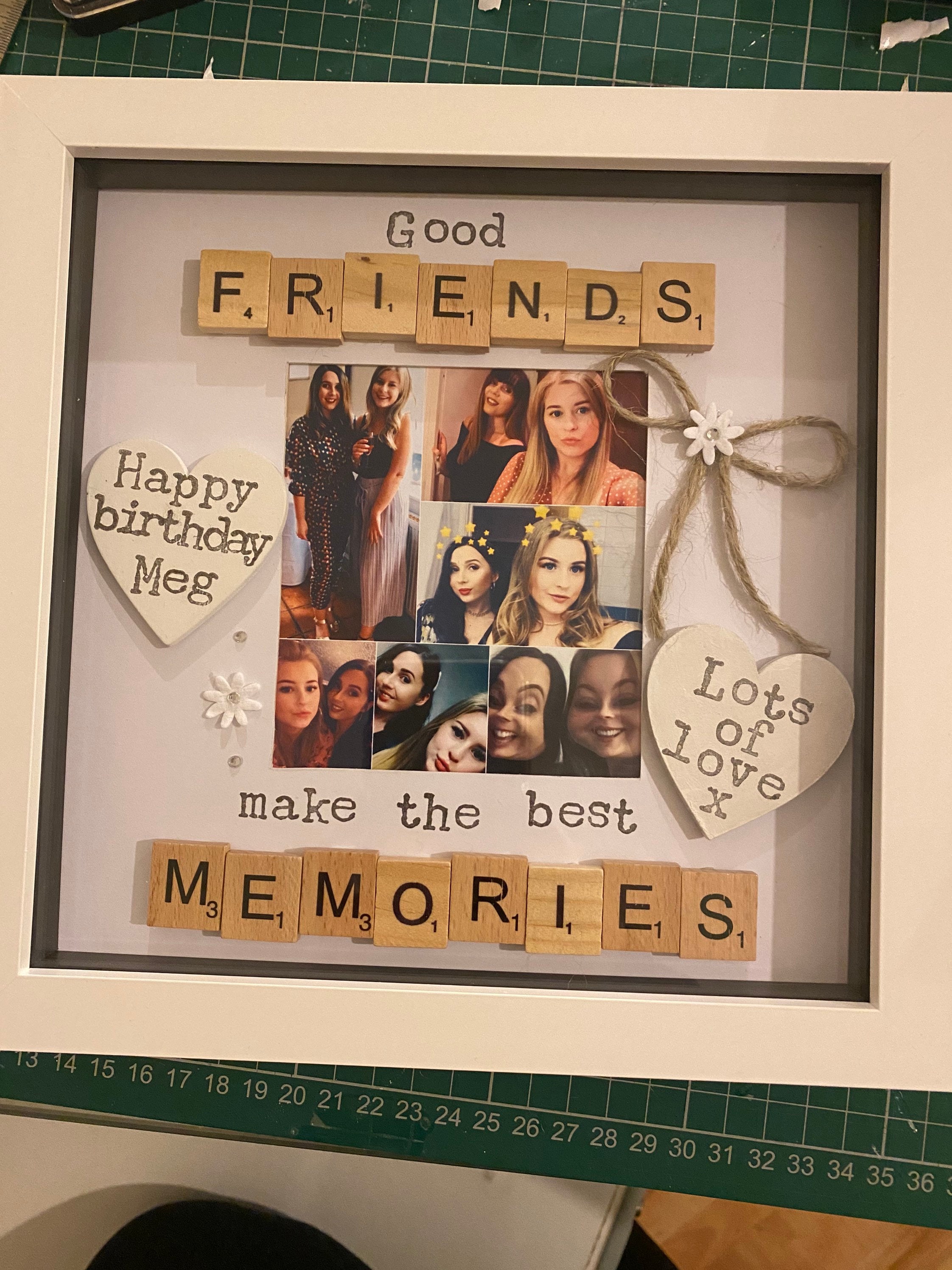 Personalised Birthday frame/ best friend frame / best nanny Etsy