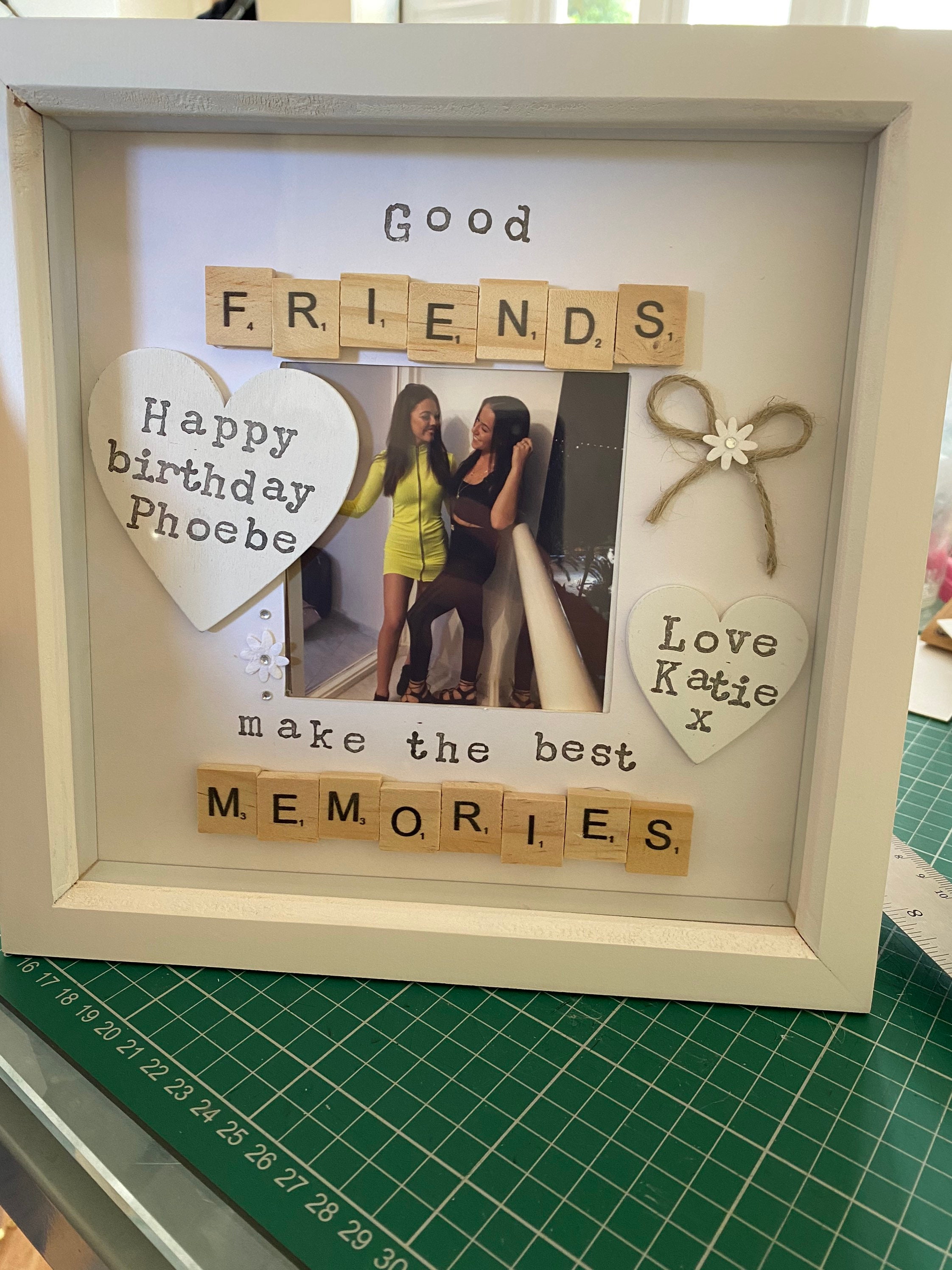 Personalised Birthday frame/ best friend frame / best nanny Etsy