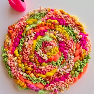 Mai Tai 14-Inch Round Woven Wall Hanging