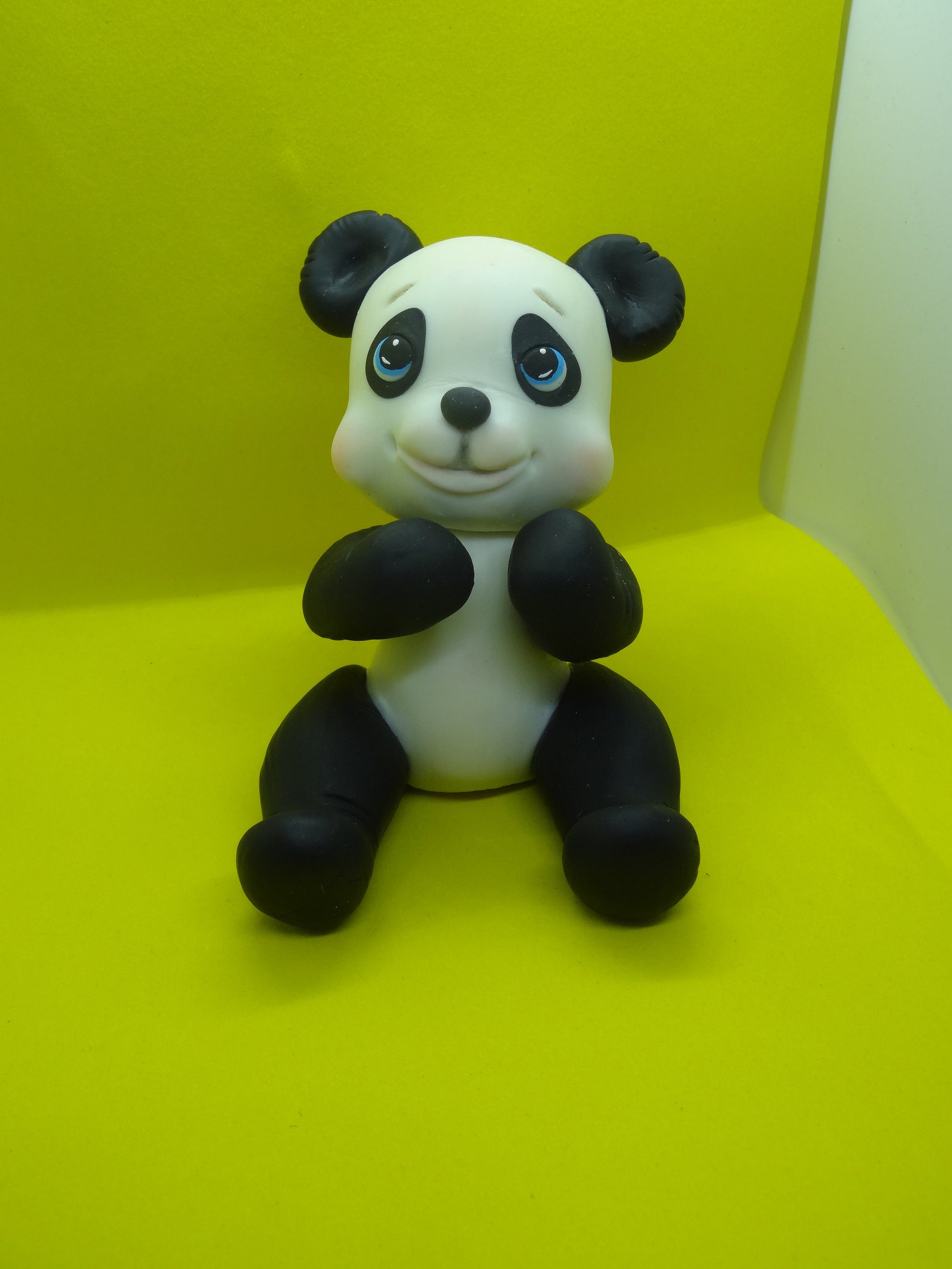 Panda Cake Topper Panda Bear Cake Topper 3D Panda Cake - Etsy