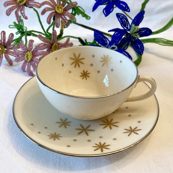 Mid Century Lenox Alaris China Cup & Saucer(s)