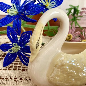 Charming Irish  Belleek Swan Creamer 6th Mark 1965-1980