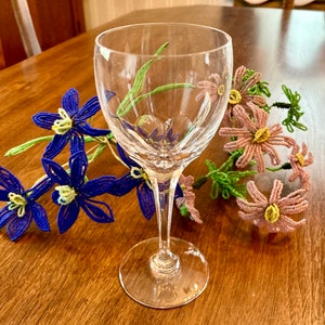 Stunning Lalique Tuileries Crystal Bordeaux Wine Goblet(s) Free Shipping