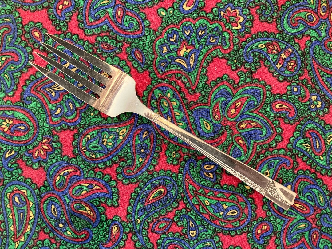 Oneida Nobility Silver Plate Art Deco Caprice Pattern Salad Etsy