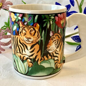Vibrant and Exotic Sue Zipkin Vitromaster RAIN FOREST Mug(s)