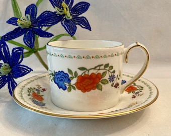 Aynsley Famille Rose Bone China Cup - Soucoupe