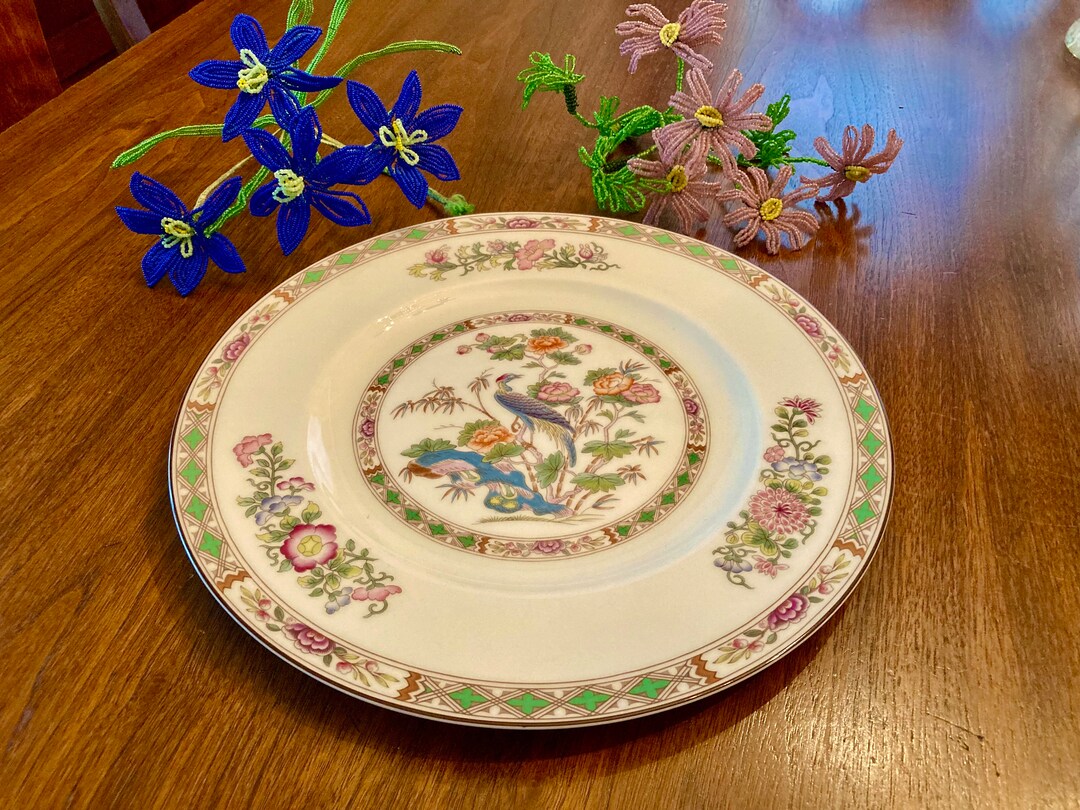 Stunning Wedgwood KUTANI CRANE Dinner Plate - Etsy