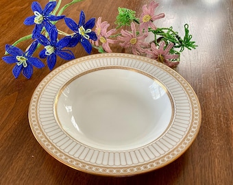 Cauldon Tiffany China Pattern T-1622 Set(8) Gilt and Floral