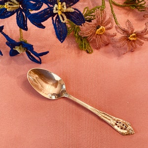 R. Wallace Rose Point Sterling 6&quot; Tea Spoon(s)