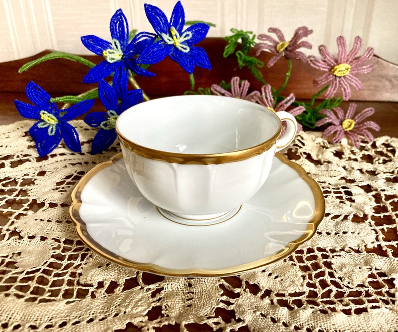 Robert Haviland Colette Tea Cup & Saucer - Thumbnail 3