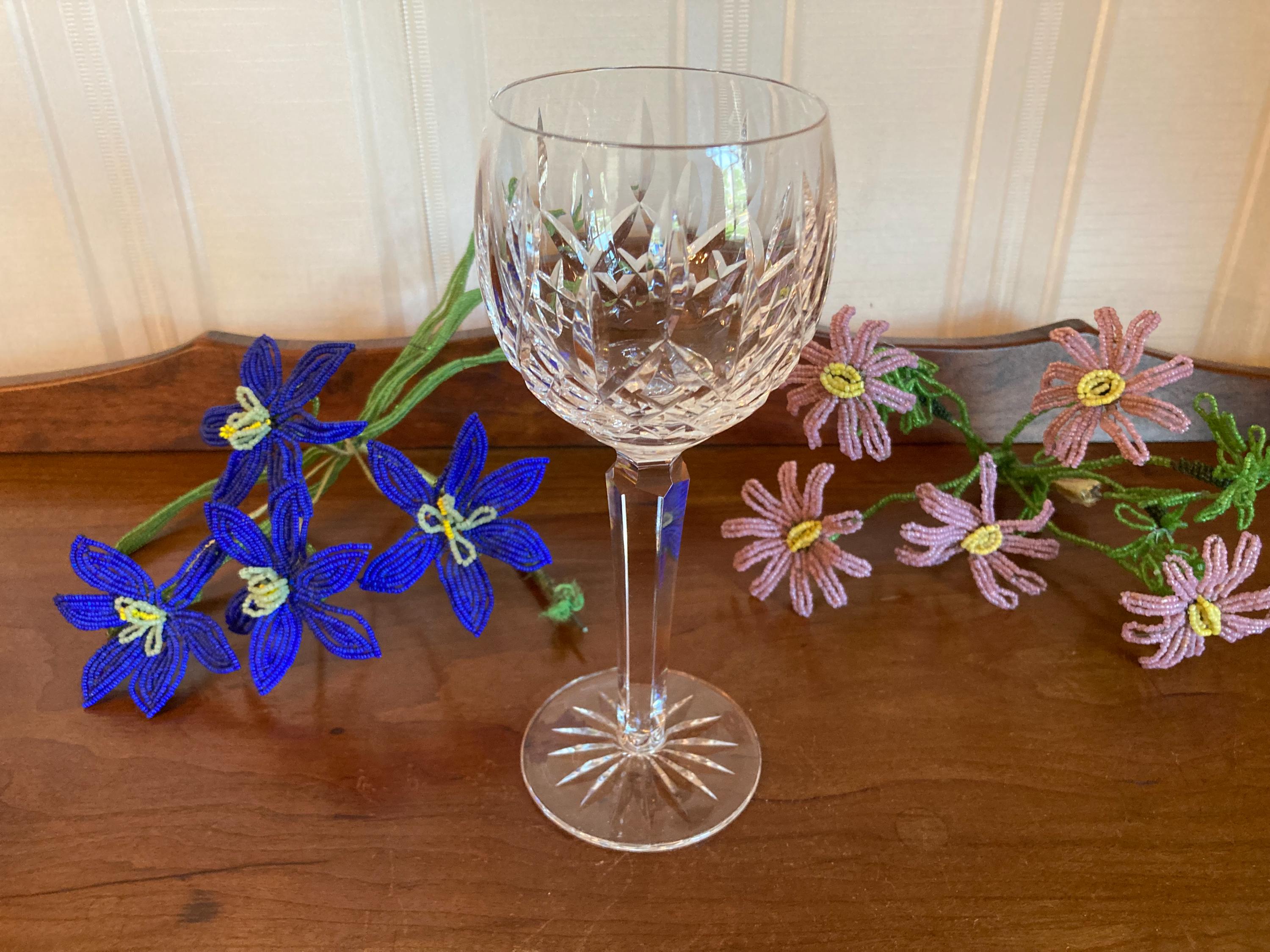 VERRES A THE EN CRISTALIN- MODELE BRANCHES- PACK DE 6 – Table Melody