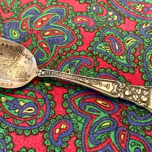 Snodgrass House Chattanooga, Tennessee  Sterling Souvenir Spoon